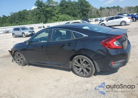 2020 Honda Civic Sport из США, поврежденный, VIN 2HGFC2F88LH502170